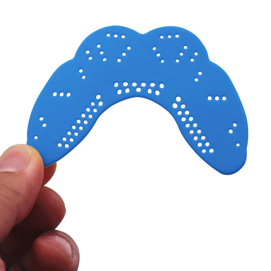PrecisionFit™ Low-Profile Mouth Guard: Low-Profile Fully-Moldable EVA Sports Mouthguard