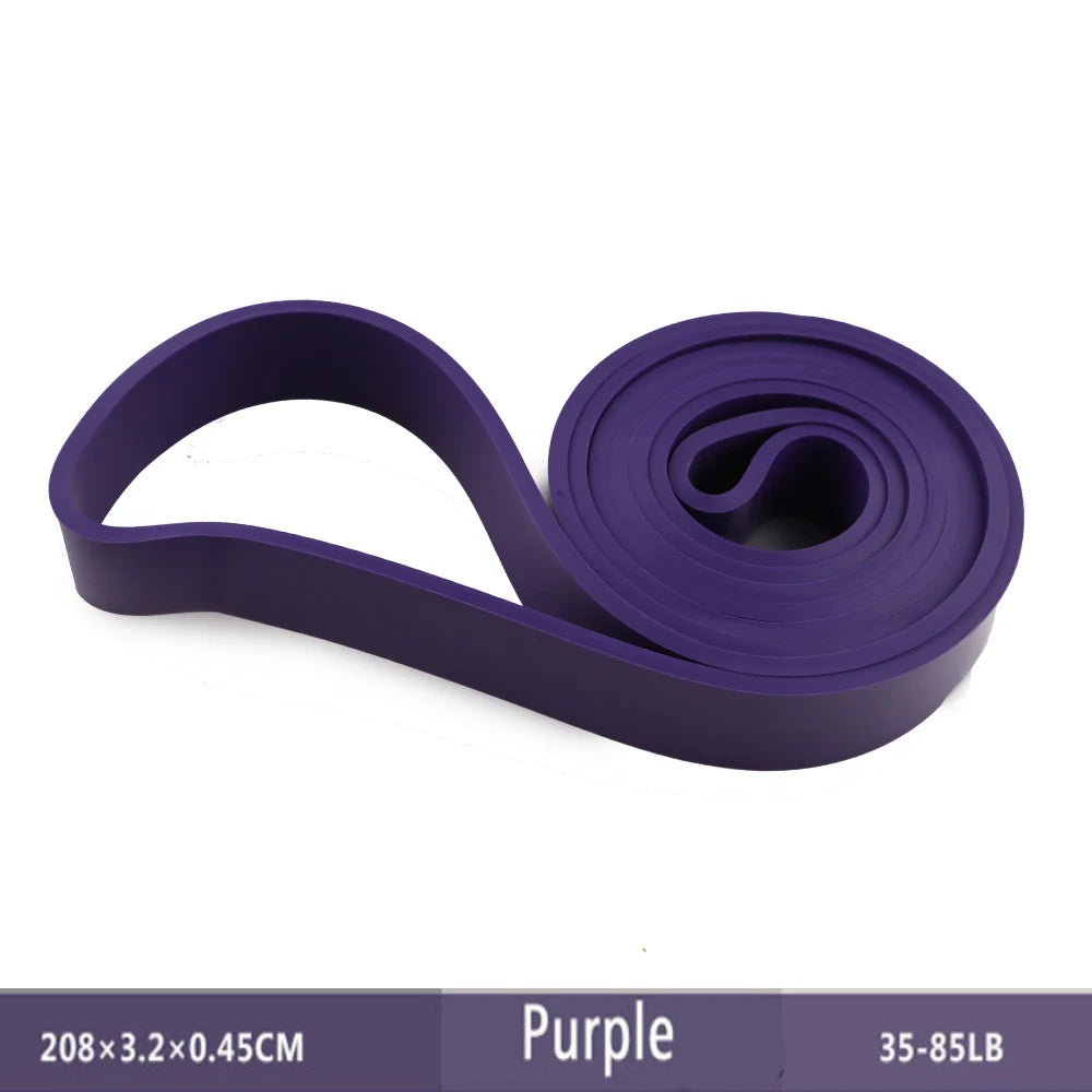 Natural Rubber Resistance Bands, 41" 208cm
