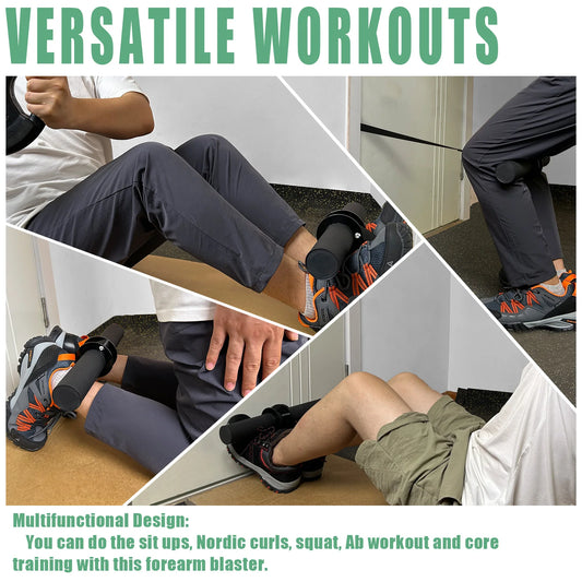 Fat Grip Wrist Roller / Nordic Curl Bar