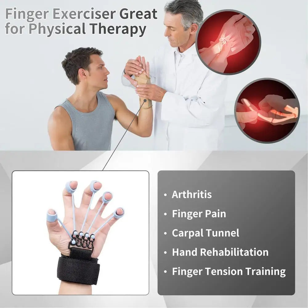 Adjustable Resistance Finger Extensor Trainer