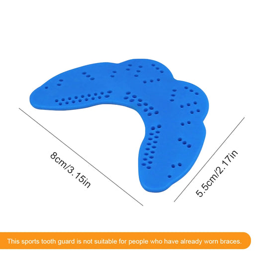 PrecisionFit™ Low-Profile Mouth Guard: Low-Profile Fully-Moldable EVA Sports Mouthguard