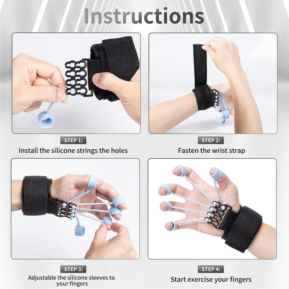 Adjustable Resistance Finger Extensor Trainer