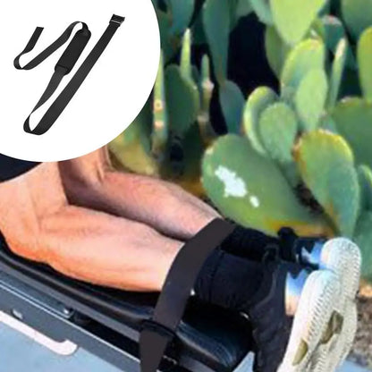 Stabilizer Strap - “exercise seatbelt” solution for leg extensions, nordic curls, and more